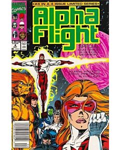 Alpha Flight Special (1991) #   4 Newsstand (5.0-VGF) Avengers, FINAL ISSUE