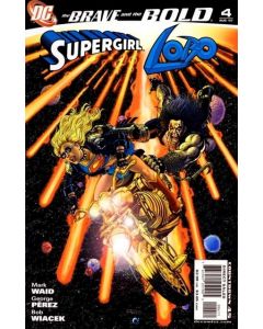 Brave and the Bold (2007) #   4 (9.2-NM) Supergirl, Lobo