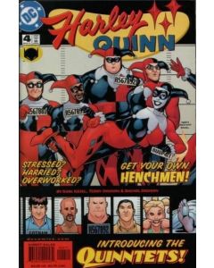 Harley Quinn (2000) #   4 (8.0-VF) 1st The Quinntettes