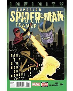 Superior Spider-Man Team-Up (2013) #   4 (8.0-VF) Infinity tie-n