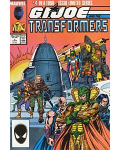 G.I. Joe and the Transformers (1987) #   4 (7.0-FVF) FINAL ISSUE