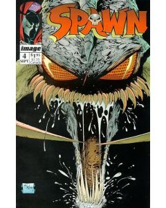 Spawn (1992) #   4 (7.0-FVF) With coupon, Savage Dragon cameo