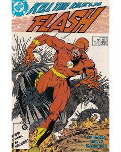 Flash (1987) #   4 (9.0-VFNM) Cyborg, Kilg%re