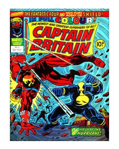 Captain Britain MAGAZINE UK (1976) #   4 (7.0-FVF)