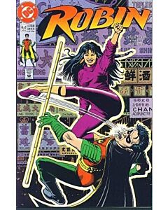 Robin (1991) #   4 Pricetags on Cover (5.0-VGF) Lady Shiva Lynx