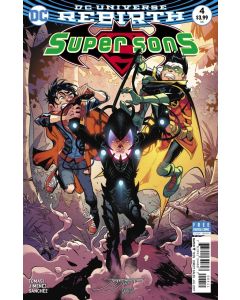 Super Sons (2017) #   4 Cover A (8.0-VF) Kid Amazo
