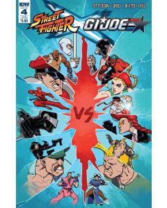 Street Fighter x G.I. Joe (2016) #   4 SUB COVER (9.2-NM)