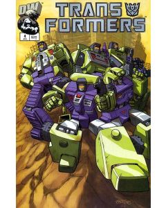 Transformers Generation 1 (2002) #   4 Cover B (7.0-FVF) Decepticon