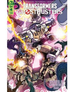 Transformers Ghostbusters (2019) #   4 Cover B (8.0-VF)