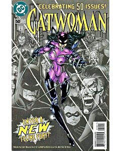 Catwoman (1993) #  50 Cover B (8.0-VF) Showdown with Cyber-Cat