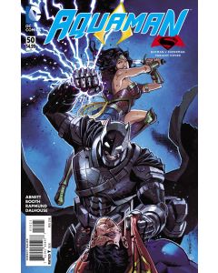 Aquaman (2011) #  50 Cover B (7.0-FVF) Batman vs. Superman variant
