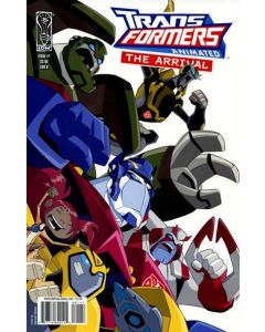 Transformers Animated The Arrival (2008) #   1-5 B covers+ FCBD (8.0-VF) COMPLETE SET