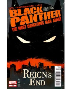 Black Panther The Most Dangerous Man Alive (2011) # 529 (6.0-FN) Final Issue, Pricetag on Back Cover