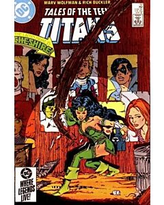 New Teen Titans (1980) #  52 (6.0-FN) Tales of the Teen Titans, Price tag back cover