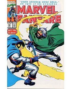 Marvel Fanfare (1982) #  53 (5.0-VGF) Black Knight, tag residue on cover