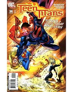 Teen Titans (2003) #  54 Tag on Back (5.0-VGF) Titans of Tomorrow