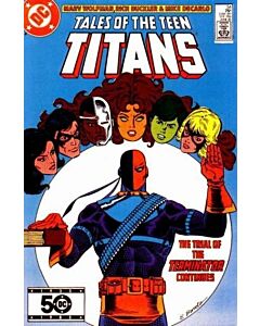 New Teen Titans (1980) #  54 (8.0-VF) Tales of the Teen Titans, Deathstroke