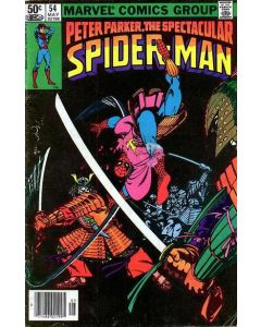 Spectacular Spider-man (1976) #  54 Newsstand (3.0-GVG) Smuggler