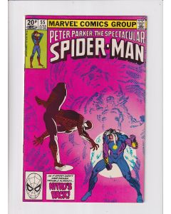 Spectacular Spider-Man (1976) #  55 UK Price (7.0-FVF) Nitro