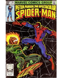 Spectacular Spider-Man (1976) #  56 UK Price (7.0-FVF) 2nd Jack O'Lantern, Frank Miller cover