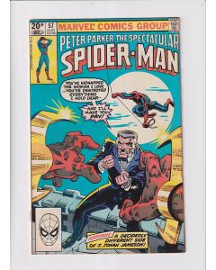 Spectacular Spider-Man (1976) #  57 UK Price (6.0-FN) Killer Shrike, Frank Miller cover
