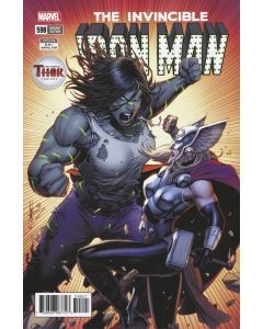 Invincible Iron Man (2017) # 598 THOR VARIANT COVER (9.0-NM)
