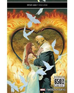 Fantastic Four (2018) #   5 (9.0-VFNM) Ben & Alicia Wedding issue