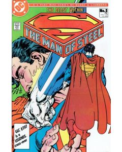 Superman The Man of Steel (1986) #   5 (8.0-VF) John Byrne