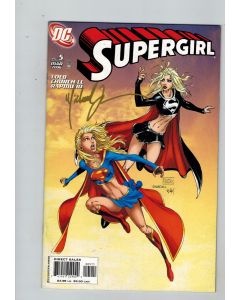 Supergirl (2005) # 5 Signed Michael Turner (8.5-VF+) (2401960)