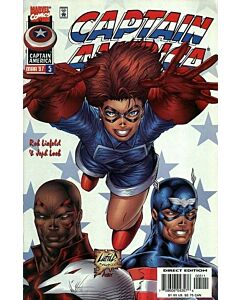 Captain America (1996) #   5 Cover B (6.0-FN) Cover stains