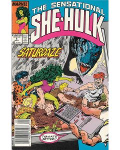 Sensational She-Hulk (1989) #   5 Newsstand (5.0-VG) John Byrne, The Flintstones?