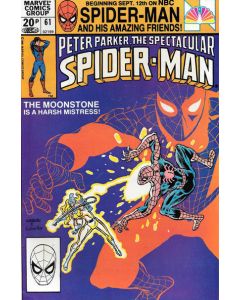 Spectacular Spider-Man (1976) #  61 UK Price (6.0-FN) Moonstone