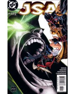 JSA (1999) #  62 (6.0-FN) The Spectre, Slight spine discoloration