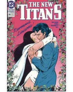 New Teen Titans (1984) #  66 (7.0-FVF)