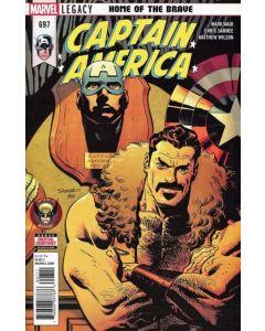 Captain America (2017) # 697 (9.4-NM) 1st Print