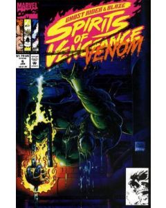 Ghost Rider Blaze Spirits of Vengeance (1992) #   6 (7.0-FVF) Venom, Spider-Man