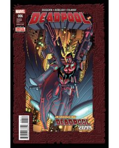 Deadpool (2015) #   6 (9.0-VFNM) 1st appearance Deadpool 2099