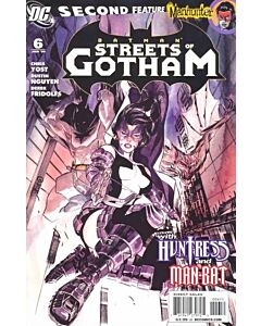 Batman Streets of Gotham (2009) #   6 (8.0-VF) Huntress, Man-Bat