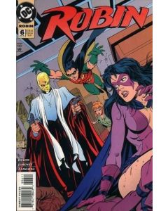 Robin (1993) #   6 (6.0-FN) price tag on back cover Huntress, Deathangel