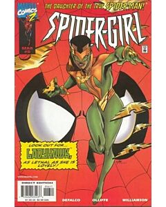 Spider-Girl (1998) #   6 (6.0-FN) 1st Ladyhawk, Back cover tear