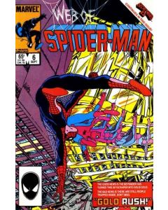 Web of Spider-Man (1985) #   6 (8.0-VF) Secret Wars II Tie-in, John Byrne cover