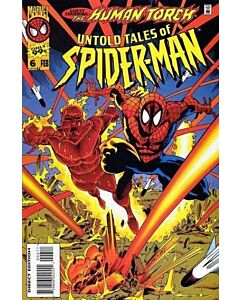 Untold Tales of Spider-Man (1995) #   6 (5.0-VGF) Human Torch, Water damage