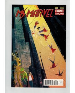 Ms. Marvel (2014) #   6 Variant Cover (9.0-VFNM) (2286635) 1st FULL app. Inventor