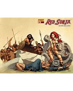 Red Sonja (2005) #   6 COVER B (8.0-VF) WRAP AROUND COVER