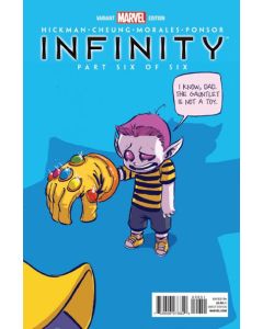Infinity (2013) #   6 Cover E (7.0-FVF) Skottie Young variant, FINAL ISSUE