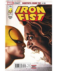 Iron Fist (2017) #  73 (9.0-VFNM) Sabretooth rematch
