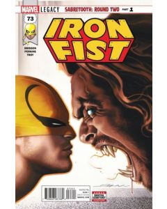 Iron Fist (2017) #  73 (9.0-VFNM) Sabretooth rematch