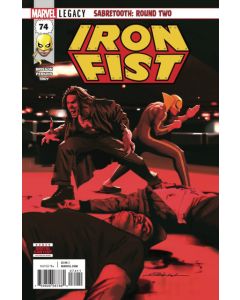Iron Fist (2017) #  74 (8.0-VF) Sabretooth