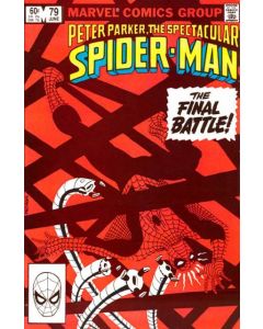 Spectacular Spider-Man (1976) #  79 (7.0-FVF) Black Cat, Doc Ock