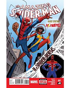 Amazing Spider-man (2014) #   7 (9.0-VFNM) Spider-verse Kamala Khan